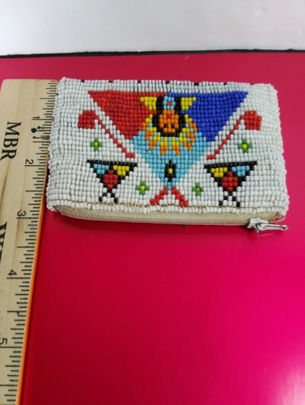 1950's Native American Hand-beaded Coin Purse